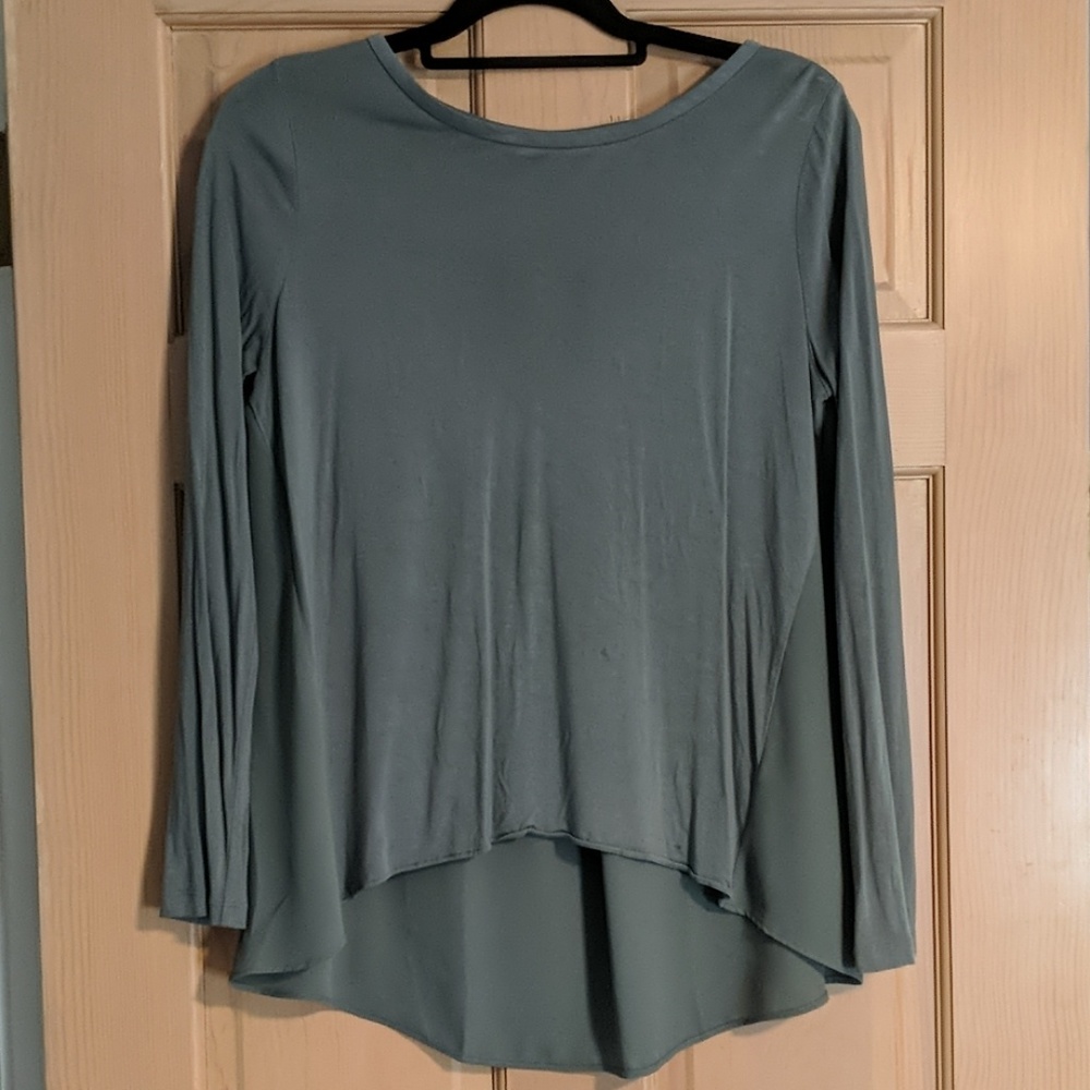 Sage-Green Blouse